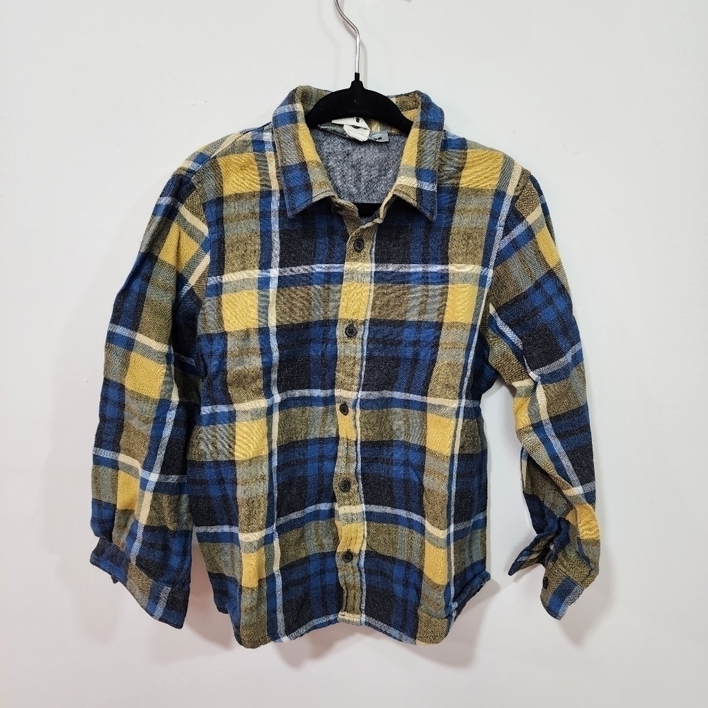 Bonpoint plaod flannel shirt, size 4
